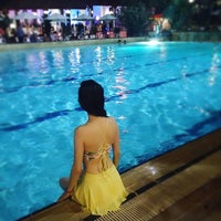 Photo taken at Pantai Mutiara Swimming Pool by Eline L. on 11/19/2016