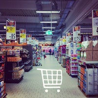 Photo taken at Kaufland by Tien D. on 7/3/2013