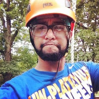Photo taken at Ohiopyle Zip-line Adventure Course by Zubaer T. on 8/6/2014