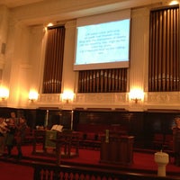 Photo taken at Mount Vernon Place UMC by Andy on 1/20/2013