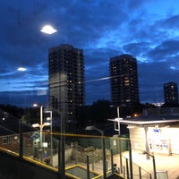 Photo taken at King George V DLR Station by Theresa H. on 9/25/2019