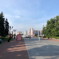 Photo taken at Фонтан на площади Салавата Юлаева by Alexander A. on 7/30/2020