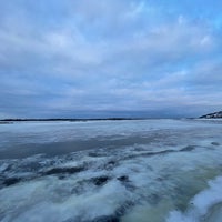 Photo taken at Spit of the Oka and Volga rivers by Alexander A. on 2/22/2022