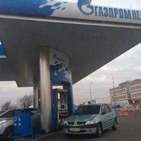 Photo taken at Газпромнефть АЗС № 13 by Владимир А. on 10/31/2015