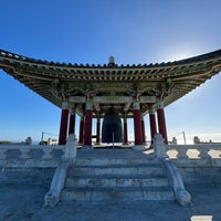 Photo taken at Korean Bell of Friendship by brittany on 11/23/2023