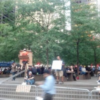 Photo taken at Occupy Wall Street by Scott B. on 9/17/2012