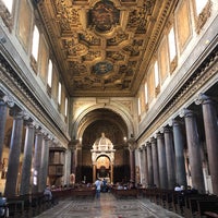 Photo taken at Basilica di San Crisogono by Beril A. on 6/7/2019