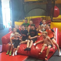 Photo taken at BounceU by Eeden L. on 6/28/2014