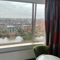 Photo taken at Hilton Amsterdam by Tamim on 1/13/2024