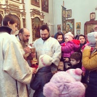 Photo taken at Церковь Петра И Павла by Iskra on 1/18/2015