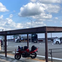 Photo taken at Midorikawa PA for Kumamoto by じゃく on 10/10/2022