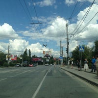 Photo taken at Путепровод на площади Возрождения by . .. on 7/29/2013