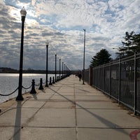 Photo taken at Washington Navy Yard Riverwalk by Hooman on 12/5/2021