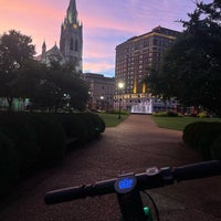 Photo taken at Saint Louis University - Quad by Han on 8/24/2021