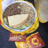 Photo taken at The Halal Guys by Ivy M. on 7/16/2015