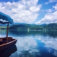 Photo taken at Lake Bled by Josh L. on 7/4/2017