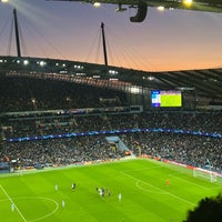 Photo taken at Etihad Stadium by Al .. on 4/17/2024