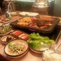 Photo taken at KkongDon Korean Restaurant by Ying H. on 7/28/2013