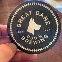 Photo taken at Great Dane Pub &amp;amp; Brewing Company by Thomas K. on 8/21/2022