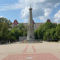 Photo taken at Площадь Свободы by Andrei N. on 7/18/2021
