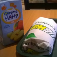 Photo taken at SUBWAY by Алька С. on 7/12/2015