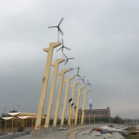 Photo taken at Cijin Wind-turbine Park by Bun-Eric H. on 4/13/2017