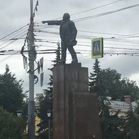 Photo taken at Памятник В.И. Ленину by Вадим Д. on 6/29/2021