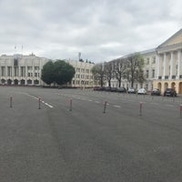Photo taken at Советская площадь by Вадим Д. on 6/29/2021