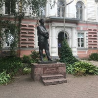 Photo taken at Памятник Максиму Богдановичу by Вадим Д. on 6/29/2021