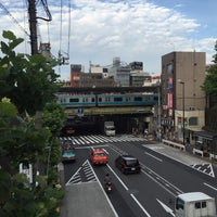 Photo taken at Nishi-nippori Station by WOLF T. on 5/29/2016