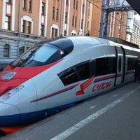 Photo taken at Поезд № 757 «Сапсан» Санкт-Петербург — Москва by Kristina O. on 3/14/2017
