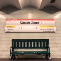 Photo taken at U Kaiserdamm by Robert R. on 9/4/2018