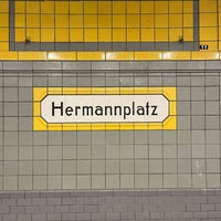 Photo taken at U Hermannplatz by Robert R. on 11/11/2023