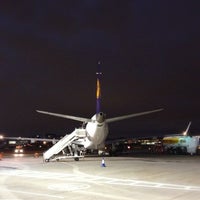 Photo taken at Lufthansa Flight LH 935 by Robert R. on 11/8/2012