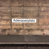 Photo taken at U Adenauerplatz by Robert R. on 10/4/2018