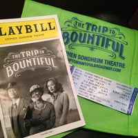 Photo taken at The Trip to Bountiful Broadway by Kerri N. on 8/24/2013