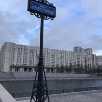 Photo taken at Мост Кораблестроителей by Павел 👹 З on 4/14/2020