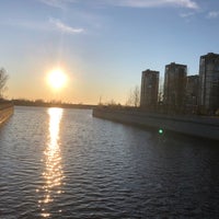 Photo taken at Мост Кораблестроителей by Павел 👹 З on 5/3/2020