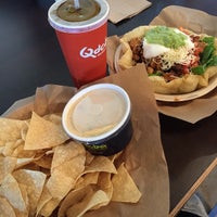 Photo taken at Qdoba Mexican Grill by Aaron P. on 10/28/2014