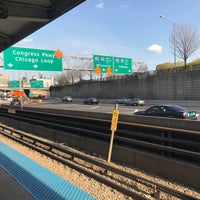 Photo taken at CTA - UIC-Halsted by Garbo H. on 4/15/2017