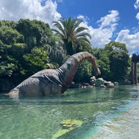 Photo taken at Jurassic Park: The Ride by Jason L. on 9/17/2023