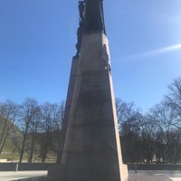 Photo taken at Great Duke Gediminas monument by Ata on 4/1/2019