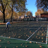 Photo taken at Millfields Tennis Courts by Sinead D. on 11/11/2018