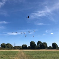 Photo taken at Walthamstow Marshes by Sinead D. on 9/15/2019
