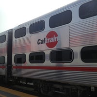 Photo taken at Caltrain #372 Baby Bullet by Sinead D. on 3/12/2013