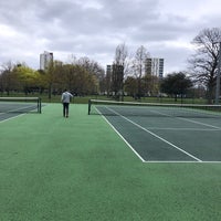 Photo taken at Hackney Downs Tennis Courts by Sinead D. on 4/10/2021