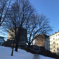 Photo taken at Tøyen Torg by Per H. on 3/20/2018