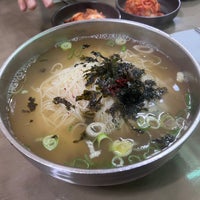 Photo taken at 원조국수집 by Jin on 8/3/2023