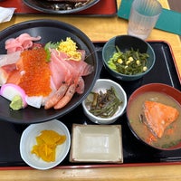 Photo taken at Naka-Minato Fish Market by Masa F. on 3/17/2024