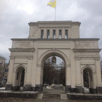 Photo taken at Триумфальная арка «Тифлисские ворота» by Pavel S. on 2/5/2017